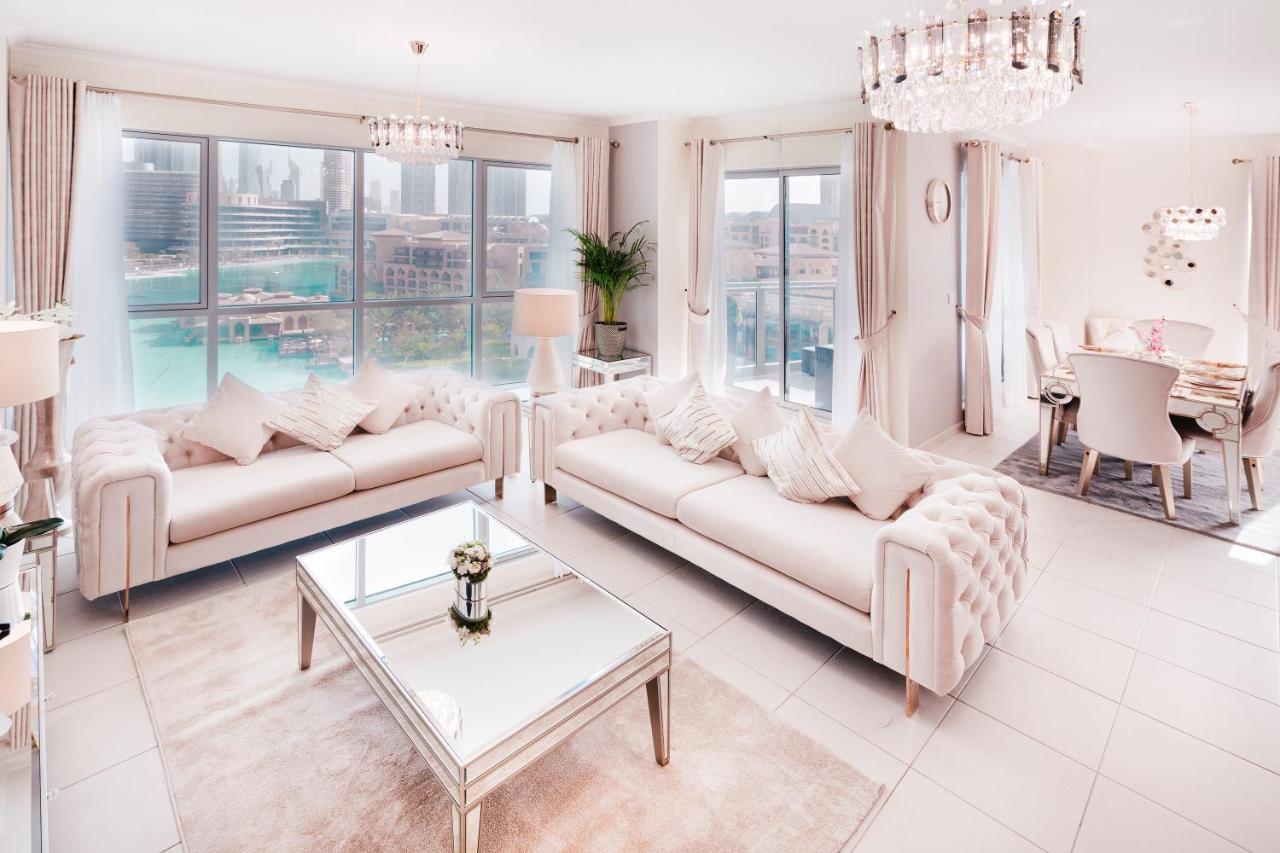 Elite Royal Apartment - Full Burj Khalifa & Fountain View - Brilliant - 2 Bedrooms & 1 Open Bedroom Without Partition Dubai Buitenkant foto