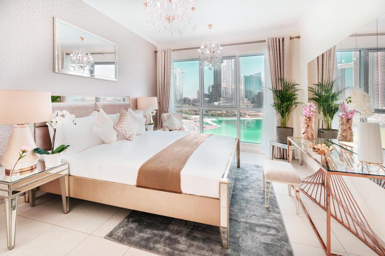 Elite Royal Apartment - Full Burj Khalifa & Fountain View - Brilliant - 2 Bedrooms & 1 Open Bedroom Without Partition Dubai Buitenkant foto